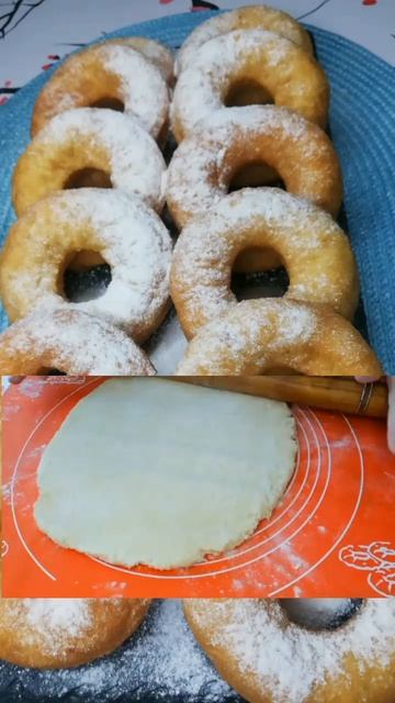 Творожные пончики 🍩😋 #кулинария #рецепт #recipe #shorts