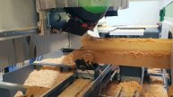 Biesse Rover A Smart - Fusion 360 5 Axis Swarfing