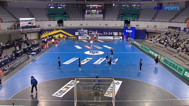 [풀경기] 신한 SOL Pay 23-24 핸드볼 H리그 인천광역시청 : 삼척시청 (24.01.31)