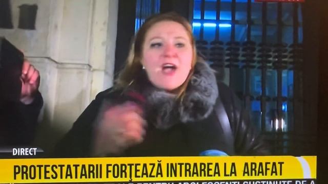 DIANA SOSOACA/ PROTEST/UNDE Sunt Ministrii? /Ultima Ora /RomaniaTv