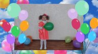 Руханка з повітряною кулькою"Бальончик" для дітей дошкільного віку