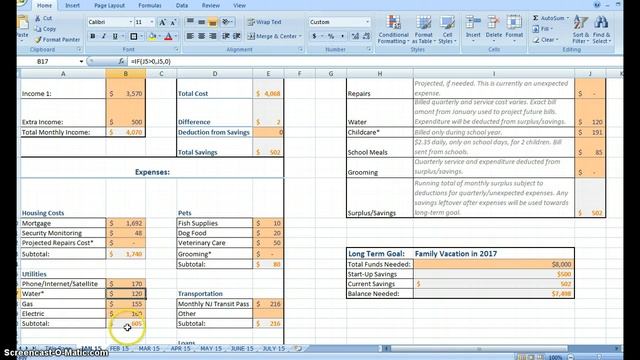 Ramos Budget Screencast