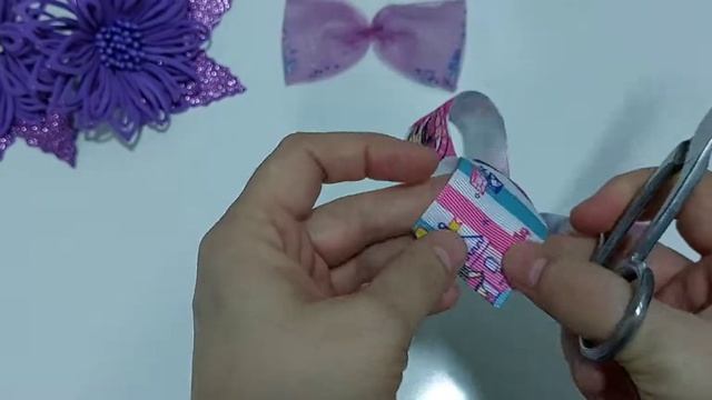 Бантики Лол из репсовой ленты🎀LOL DİY