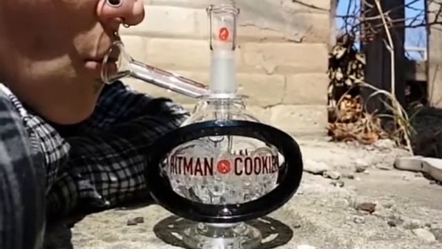 Hitman X Cookies 14mm PLANET X Vapor Rig (video by Atomic Glass MKE)