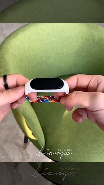 Нейлоновый ремешок mi band 6