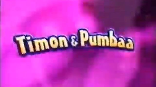 Timon & Pumbaa Toon Disney bumper from 2003 (Will Return)