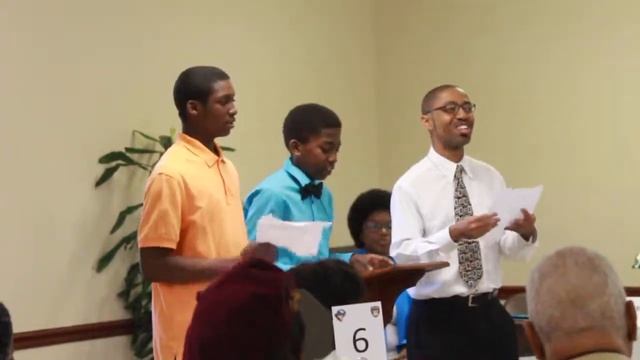 Pathfinders Ranger Class Raps to Grandparents