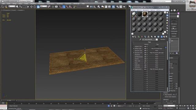3ds Max Displacement  İle  Halı Modelleme