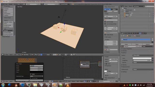 How to Create a Dual UV Mapped 3D Object for JanusVR using Blender - Virtual Reality