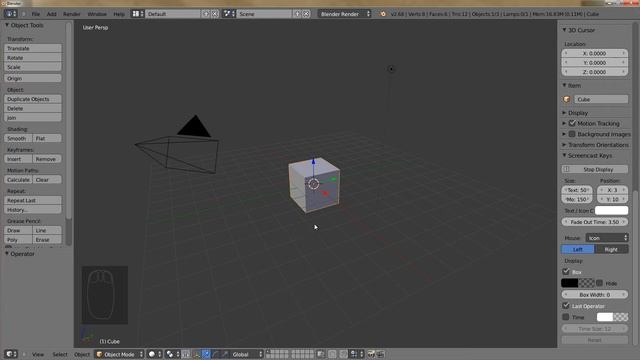 1. Blender Beginners Video Tutorial - Navigating the 3D Viewport