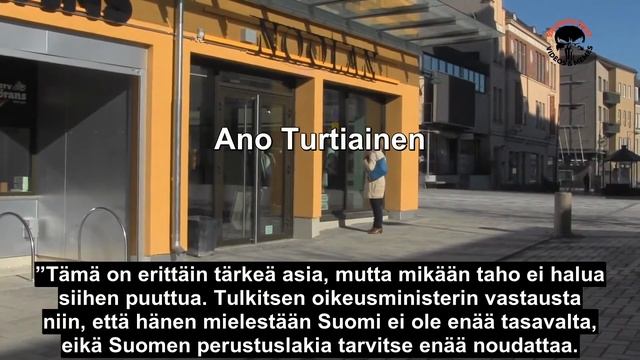 Oikeusministeri romuttaa Suomen perustuslain ja luovuttaa maamme itsenäisyyden