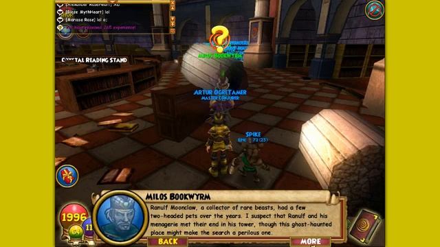 Level 48 myth spell/pet quest orthrus