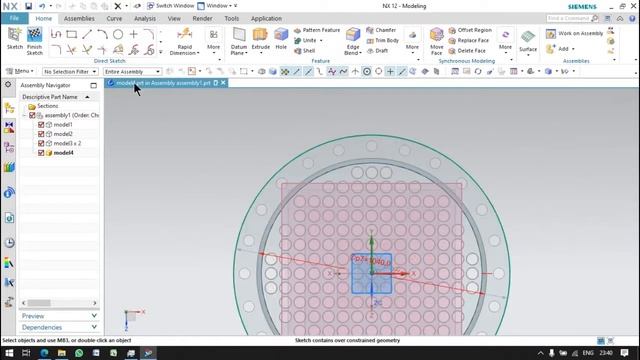Heat Exchanger in NX