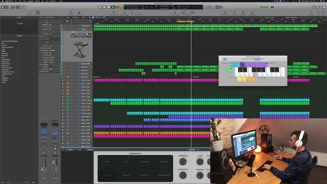 How To Arrange And Mix Deep House Music + Logic Pro X Template | Live Electronic Music Tutorial #13