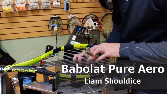 Time Lapse: How to String a Babolat Pure Aero Tennis Racquet