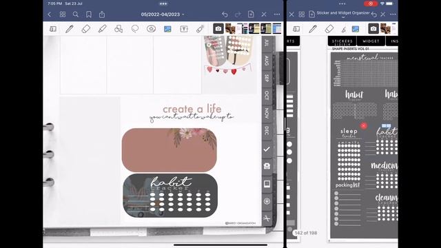 Plan With Me | 4th Week of July 2022 | 24-30 | Daily Planning | Goodnotes Digital Journalizing