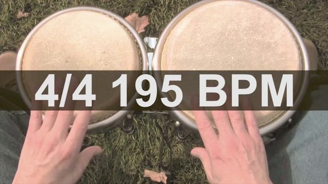 🔴 195 BPM Bongós Metronome