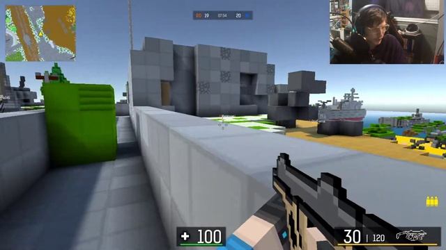 Minecraft Pew Pew. Blockpost