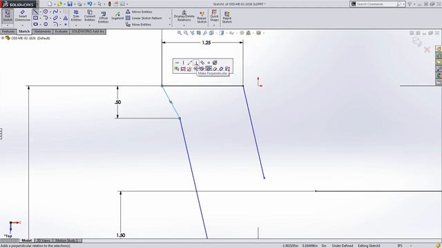 SOLIDWORKS 2015 Sneak Peek: Sketch Relationships