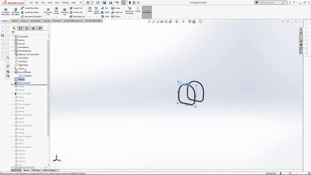 1.3 tracing the design development on SolidWorks