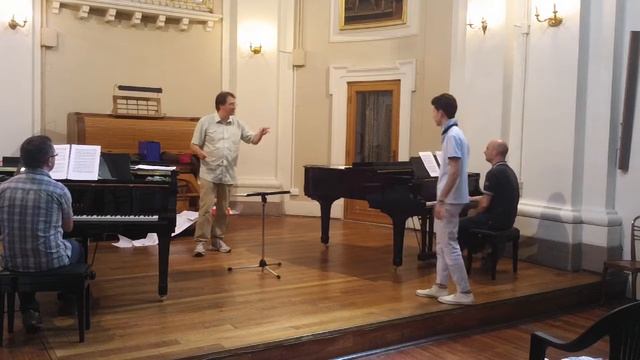 Dirigierkurs mit Ennio Nicotra- Beethoven II/3 Trio takte 93-94 "Forte und sforzato"