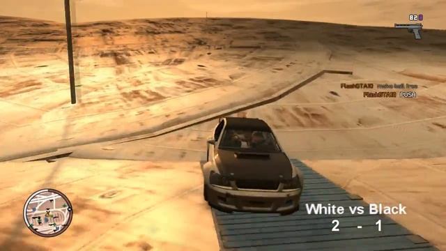 GTA IV PC: "Car Soccer" (Custom Game Mode, Unofficial) BGF Event - Playing till 4 Goals