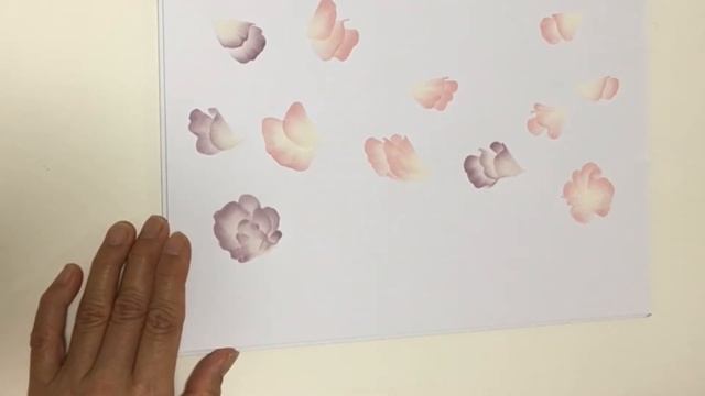 トールペイントの技法で可憐なスイートピーを描いてみました➖Tole painting, How To Paint Sweet Peas- Step by Step in 3 Minutes