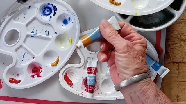 Using a Watercolor Palette