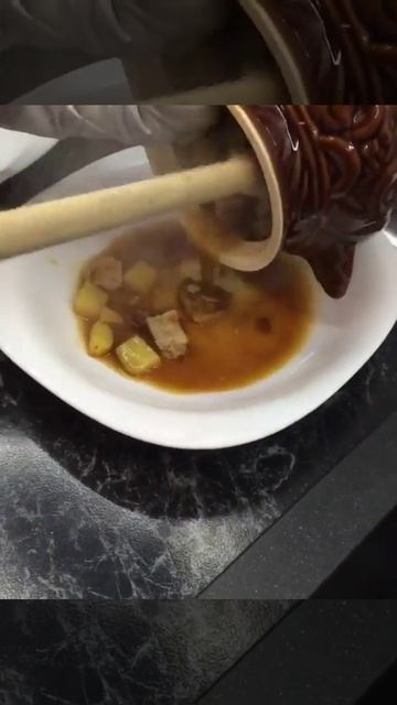 Мясо с картошкой как у бабушки из печи