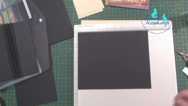 Hello Pumpkin Rolling Spine Album (CoolKatzCraft Ltd) - Pocket Page, Spine and Flexi-Hinge assembly