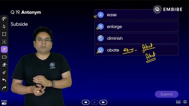 Vocab Astra Day-37 | English Vocabulary | SSC CGL, CHSL, & GD | Dr. Amit Shishodia | Embibe
