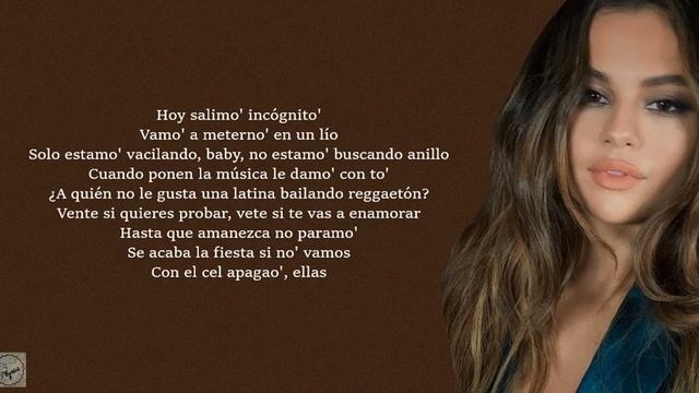 Buscando Amor - Selena Gomez (lyrics)