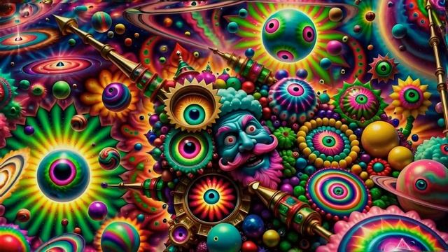 AI Manifest The Most Amazing Closed Eye Visuals on the Internet [4K 60 FPS] [Shroom Infestation]