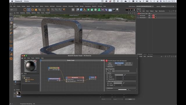 Redshift 3D Spline to “Geometry”