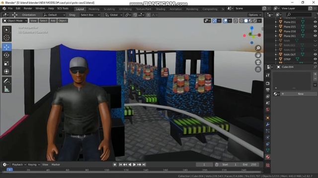 TIGER COACH 3D MODEL VIDEO