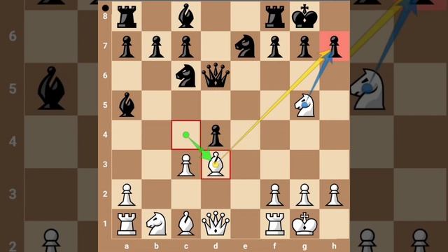 Marache Vs Paul morphy|| double knight mate from 😱😱 from morphy || morphy magic #shorts