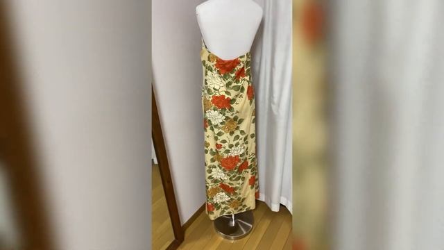 Sew with me! Kimono upcycled cami dress