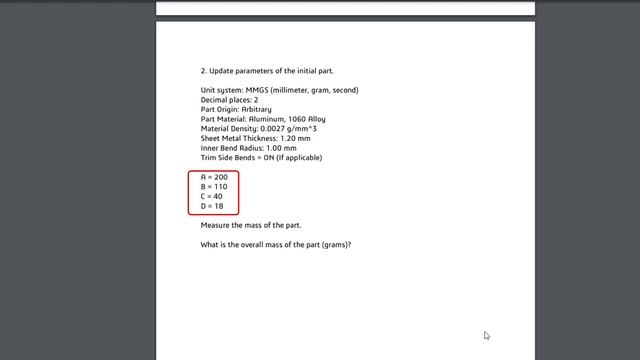 SOLIDWORKS Sheet Metal Advanced Certification Prep - CSWPA-SM Tutorial