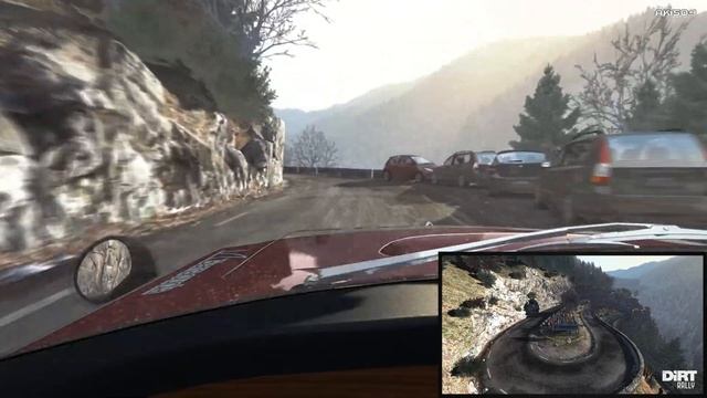 DiRT Rally [60FPS] ★ Lancia Fulvia HF @ Monte Carlo - Route de Turini Descente