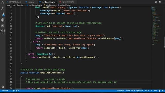 User Onboarding in Laravel Web Application | Coding Kalalar