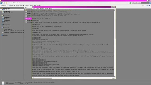 Dwarf Fortress - Quick Tutorial for Editing Init Files