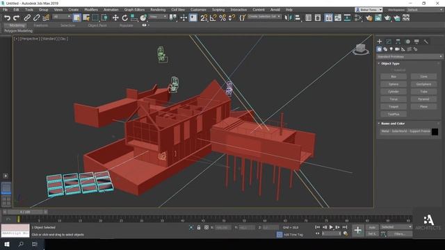 Revit dasturidagi loyixani 3dsmax dasturiga  ‘export’ qilishni o’rganamiz 10 minutda