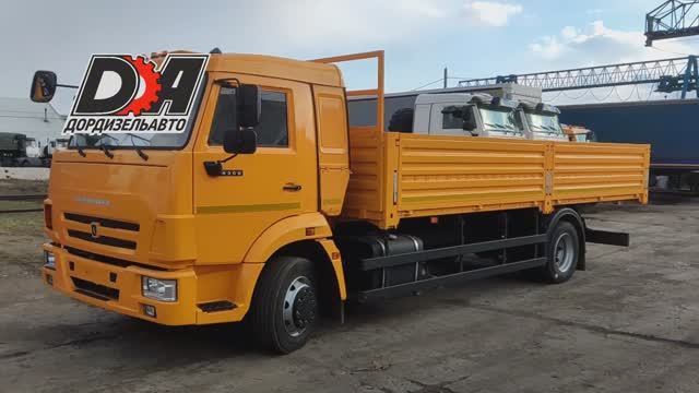 Недорогой маневренный бортовой Камаз 4308 на пневмоподвеске!