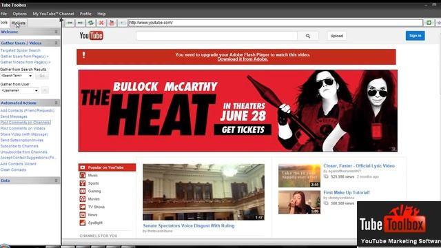 Tube Toolbox Review - The best Youtube Marketing Software