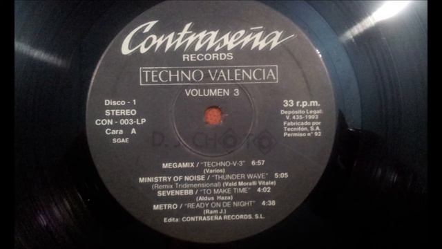 R.GALLERY.(C.4 PLASTIC MIX.)(12'' LP.)(1993.) TECHNO VALENCIA 3.