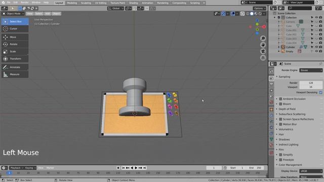 Modeling a pinboard - Blender Tutorial