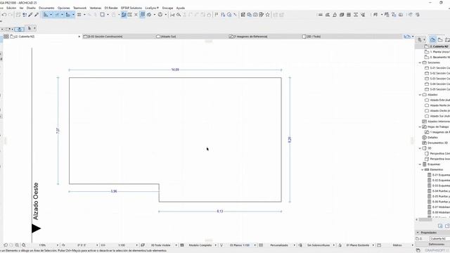 MODELADO DESDE CERO A RENDER FINAL - ARCHICAD 25 - Casa PR21008 / Engawa Archlab - Video 9