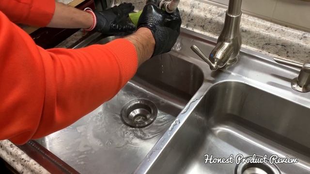 HOW TO CLEAN STAINLESS STEEL KITCHEN SINK LIKE A PRO. PRODUCT REVIEW