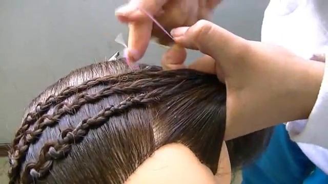 PEINADO PARA PRIMERA COMUNIÓN (Con trenza recogida y crespos)