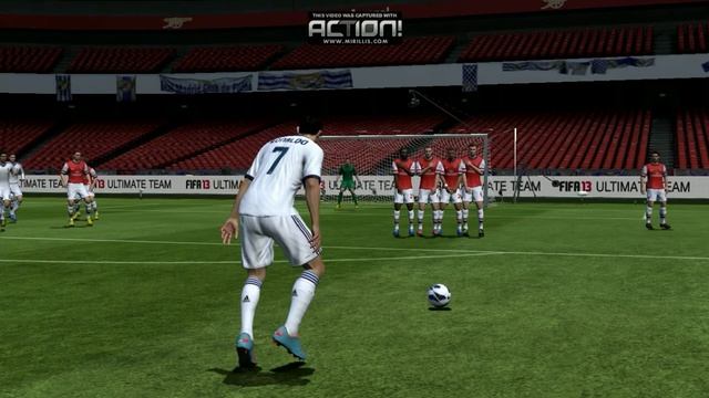 fifa13 КР7 штрафной низом